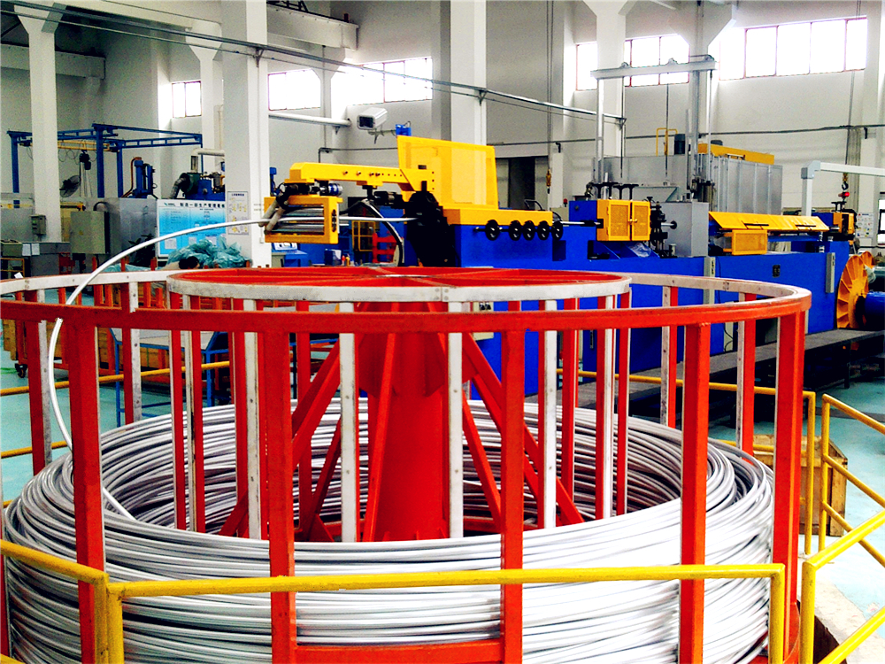 Tube equipment